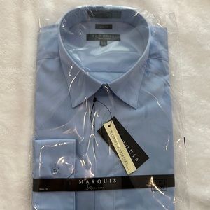Blue dress shirt